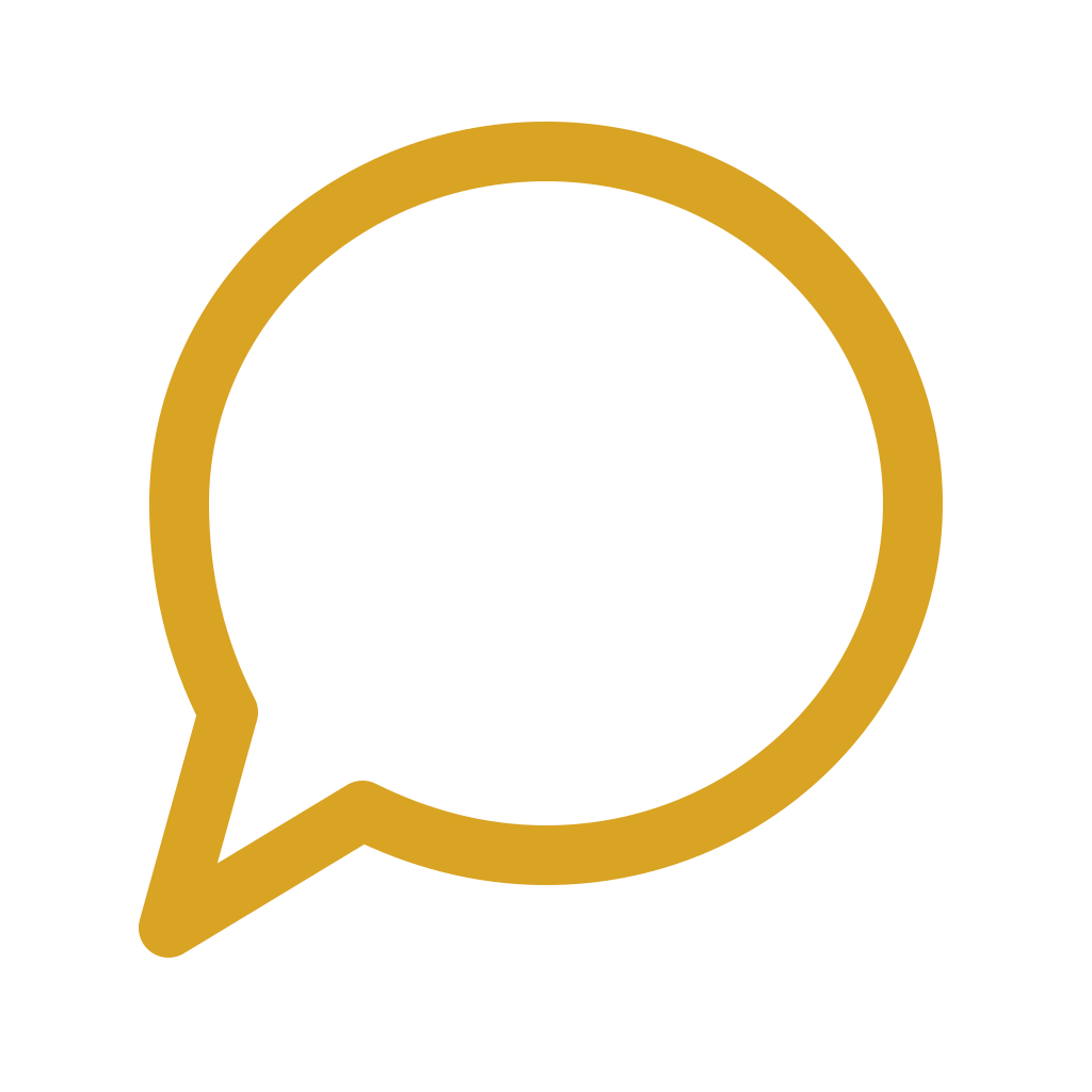 Direct communication speech-bubble icon