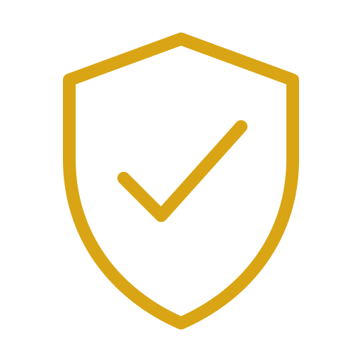 Safe and secure transport icon